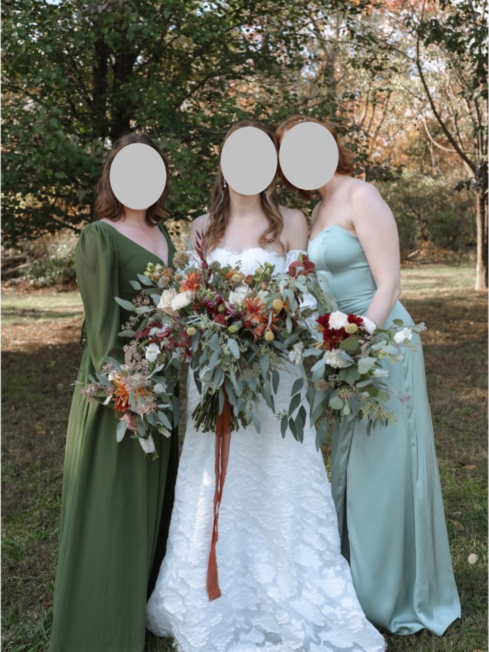 Azazie Zeya Olive Green Bridemaids Dress - Picture 2 of 4
